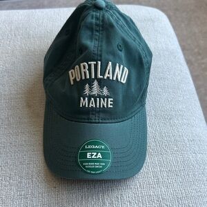 Green Portland Maine baseball hat - UNISEX